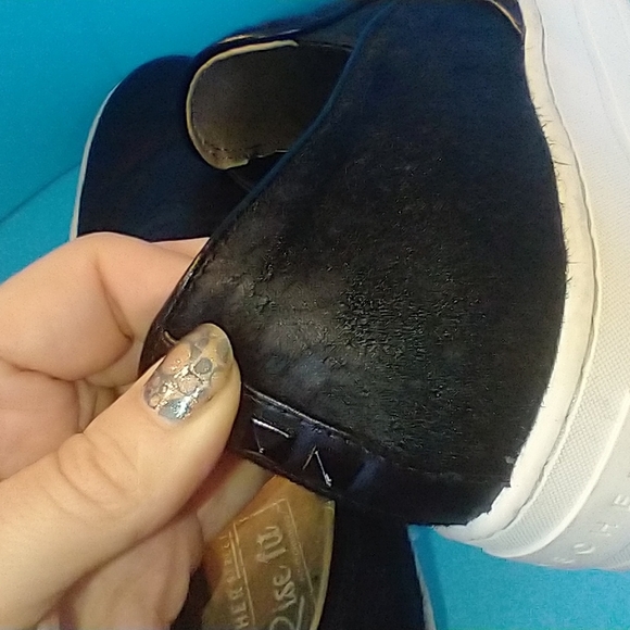 Sketcher Fur leather Furry Friend platform sneaker 7.5 - Picture 7 of 12